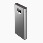 Proove Guardian Power Bank 10000mAh 22.5W ar USB-C un 2× USB – Metāliski Pelēks
